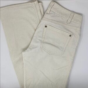J. Crew Cream Corduroy Pants